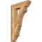 Ekena Millwork Balboa Slat Rough Sawn Bracket, Western Red Cedar, 4"W x 18"D x 30"H BKT04X18X30BOA06RWR - alternate 1